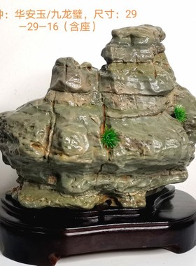 天然石头华安玉九龙壁石九龙璧原石奇石观赏石景观象形石家居摆件