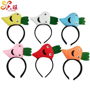 万圣节小动物头饰演出道具萝卜发箍情景剧表演舞会活动可爱发饰