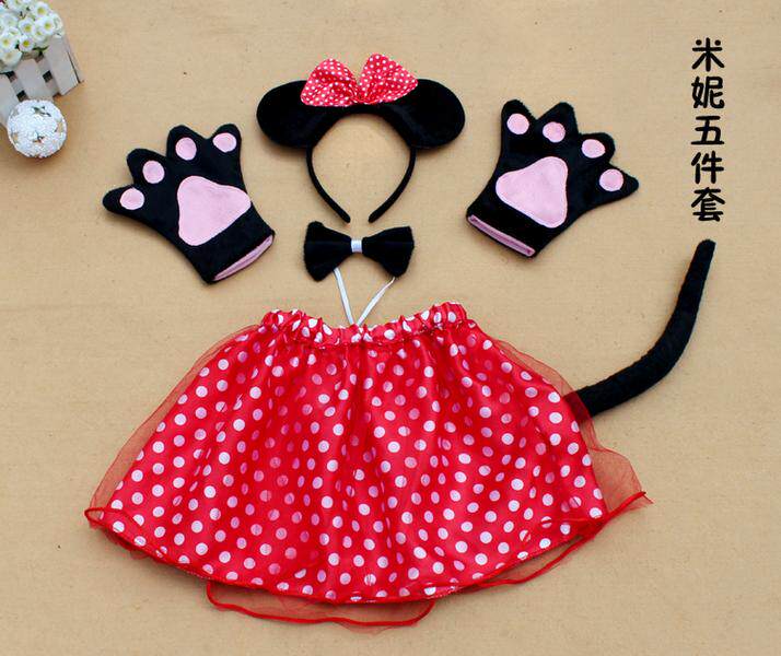 米奇米妮老鼠造型卡通成人儿童节日cos万圣节米老鼠头箍装饰表演