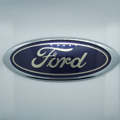 适用福特翼搏13-17-18款前后标志后尾箱福特车标中网logo标志贴
