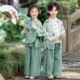 男女宝宝中国风汉服古典唐装 上春山表演服幼儿园国学服朗诵合唱服