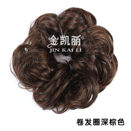 金凯丽假发头花  橡皮绳假发发圈 道姑头卷发圈 新娘盘头专用头花
