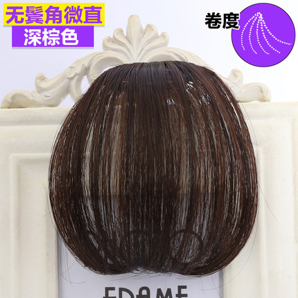 迷你假发刘海空气刘海假刘海 女士超薄隐形无痕齐刘海假发片 包邮