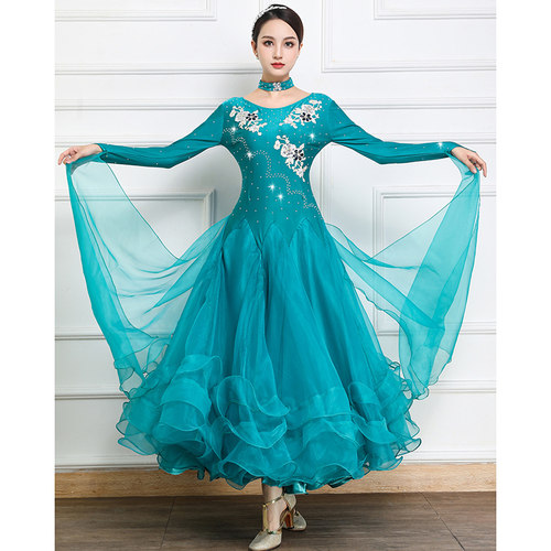 舞嫚婵舞蹈裙高档气质