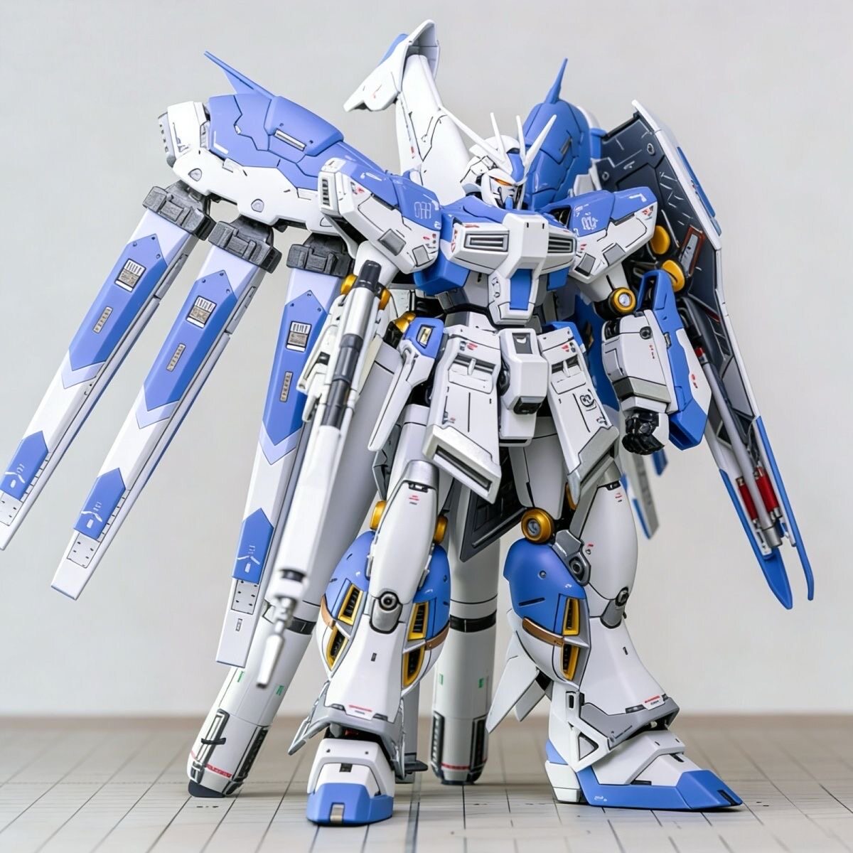 GL修复版 RG海牛1/144 Hi-V 阿姆罗RX-93-2高达拼装模型 带水贴