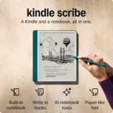 Amazon Kindle Scribe2024 Устройство чтения электронных книг 2-го поколения с 10,2-дюймовым чернильным экраном, электронная бумажная книга