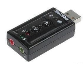 usb 外接独立 台试机笔记本声卡7.1XPWIN7 WIN8 USB转耳机热卖
