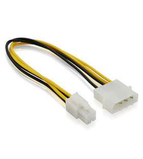 台式机主机电脑P3转P4 D型口转小4口显卡电源转换连接线电脑配件