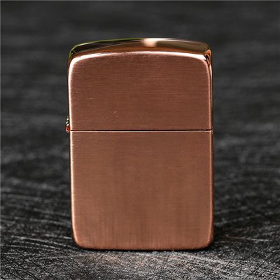 ZIPPO之宝光板纯铜送礼打火机
