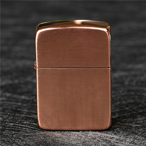 ZIPPO之宝光板纯铜送礼打火机