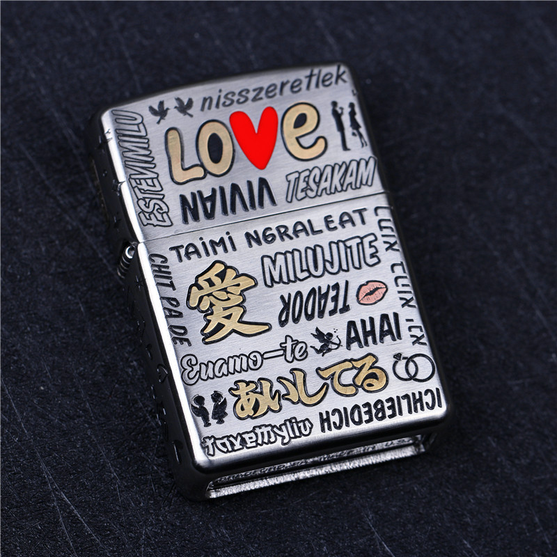 ZIPPO之宝送收藏打火机情人礼物