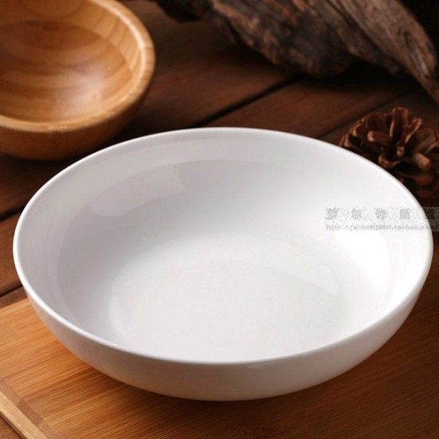 唐山骨瓷 纯白7.5寸建益汤盘  饭盘 菜盘 深汤盘 正品一级,餐饮具,盘,淘宝优惠券,粉丝福利购,淘宝优惠卷