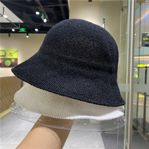 薄款透气遮阳防晒百搭风渔夫帽子