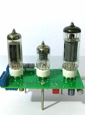 单声道6Z4整流 6J1推6P1 无底噪，单高压双高压电源都可以使用