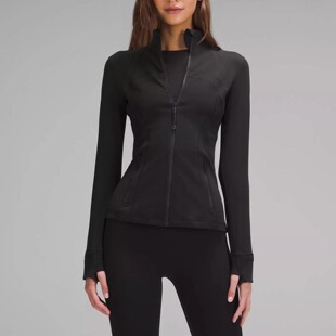 代购lululemon Define jacket Luon女士运动女士瑜伽夹克外套