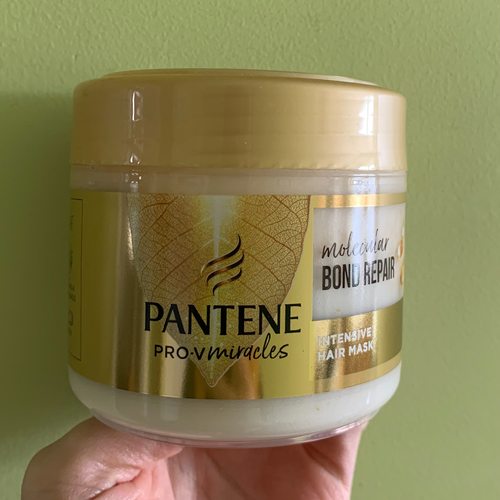 现货英国Pantene潘婷咖啡因竹子生发固发深水泡弹洗发水护发素膜