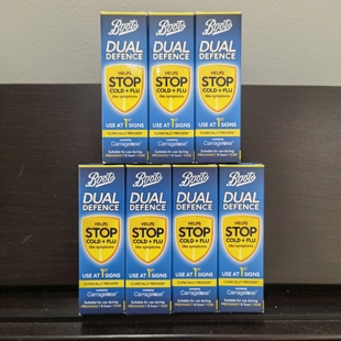 英国7瓶直邮28年Boots液体口罩Dual Defence喷雾孕产妇日常防护