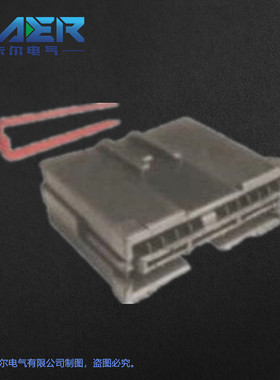 厂家供应国产汽车连接器DJ7201-2-11黑色20芯线束接插件