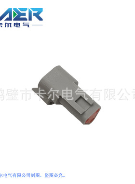 供应国产连接器DT04-3P灰色3芯插拔式线束接插件现货