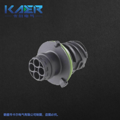 供应国产汽车连接器1-967402-1重汽防水公母接插塑料件