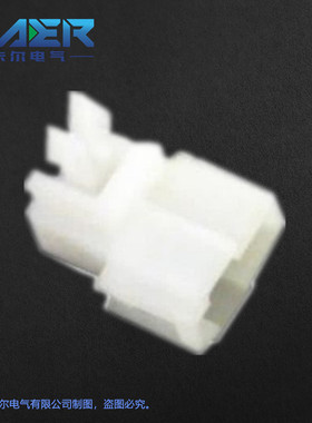 厂家供应汽车连接器DJ7022TF-6.3-10白色2芯线束插接件询价为准