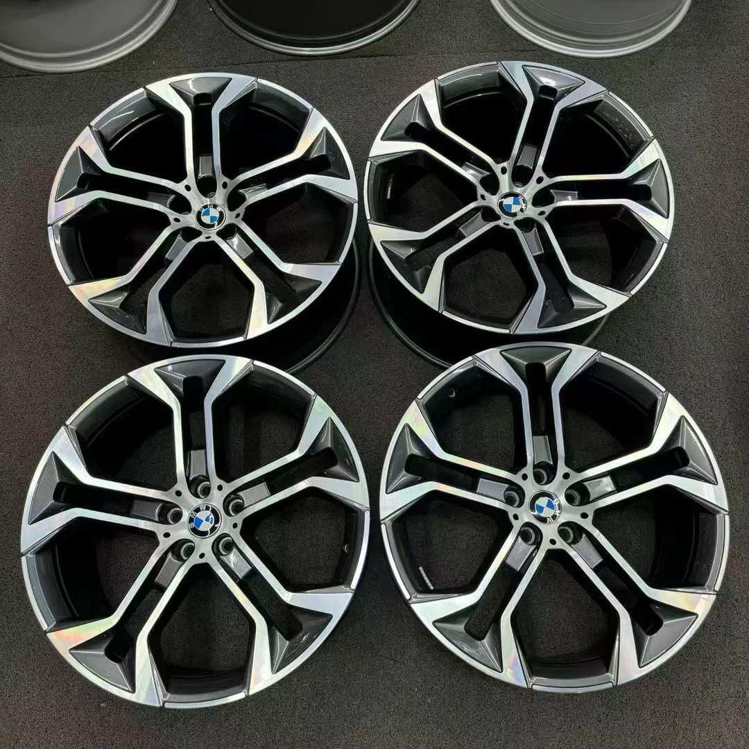 适用 宝马X5 X6 X7 21寸轮毂 原厂正品拆车 现货一套