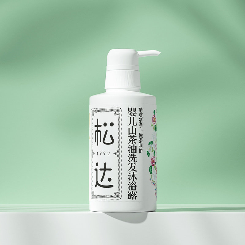 松达婴儿沐浴露洗发水二合一宝宝洗护用品儿童洗发水无香300ml怎么样,好用不?