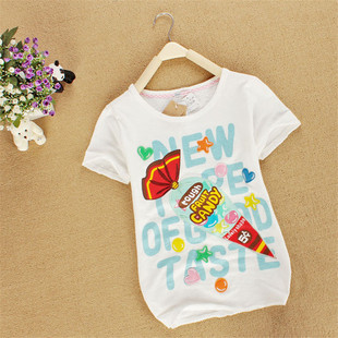 2024新款女装rough胡萝卜圆领打底短袖T恤外贸原单显瘦半袖打底衫