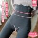 高腰收腹打底裤 袜一体秋冬 女外穿加厚薄绒灰色鱼骨防卷边压力连裤