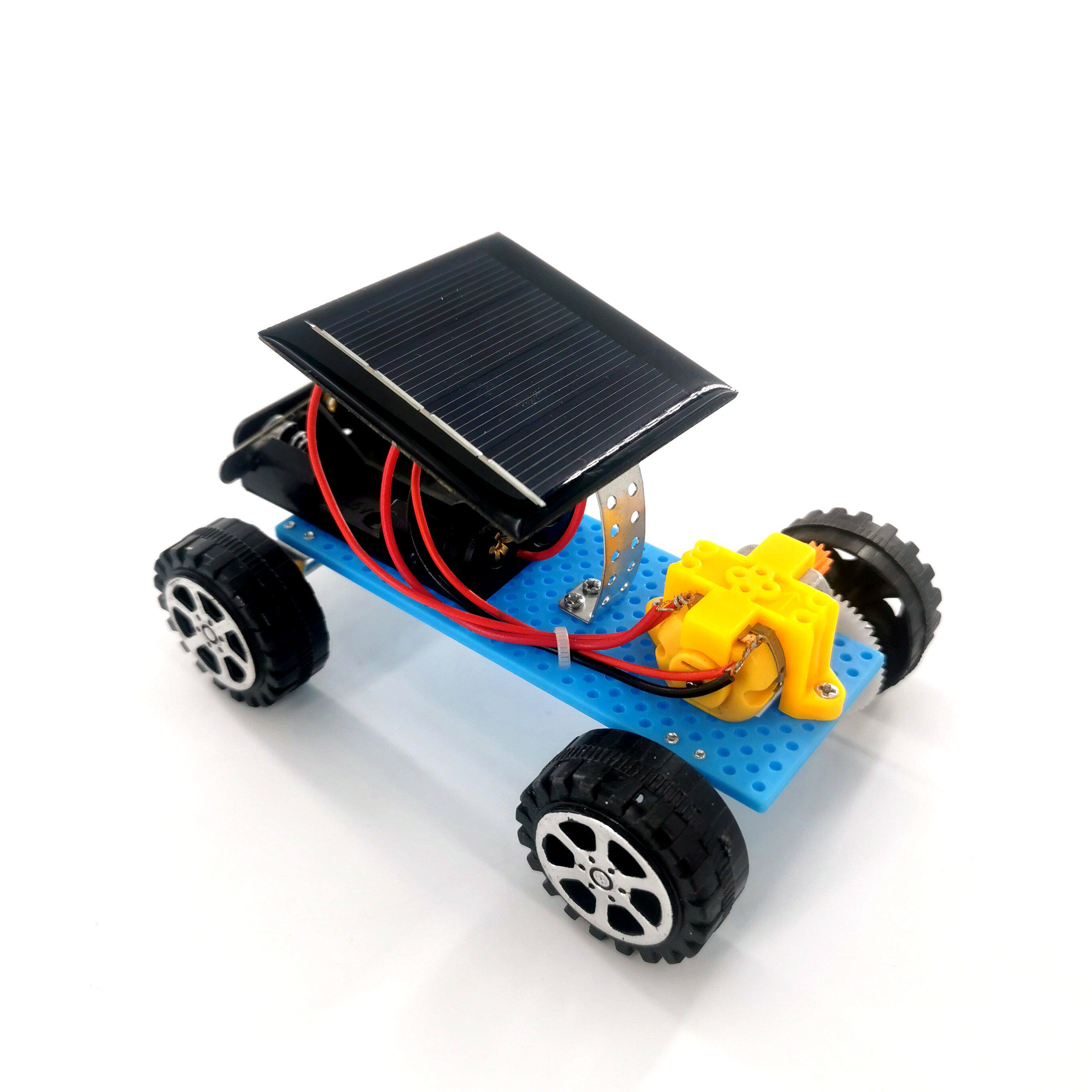 儿童diy玩具科学小手工太阳能小车科技小制作小发明物理实验科普