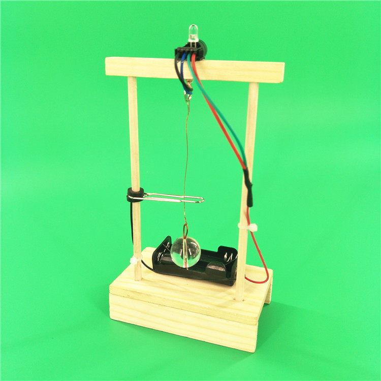 地震报警仪diy科技小制作 科学小发明儿童益智手工制作科学实验