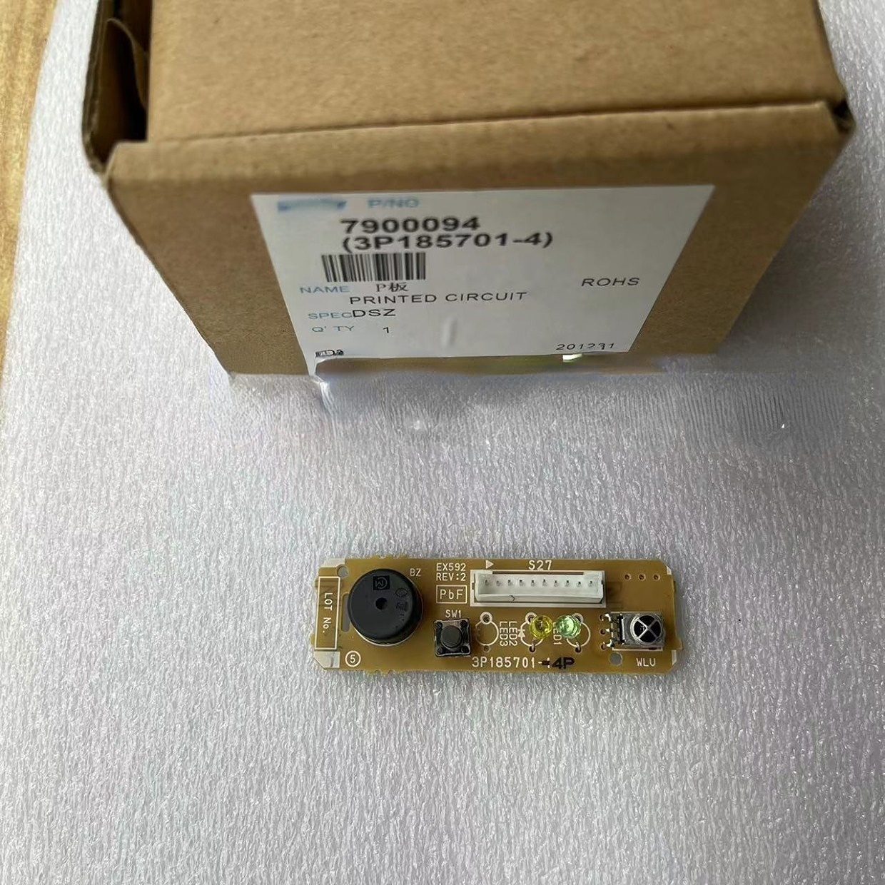 3P185701-4适用于大金挂机空调接收器 FTXP235PC FTXS235PC