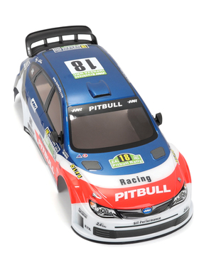 HNR鸿诺H9804配件H98431车壳比特犬拉力车1/10模型车配件