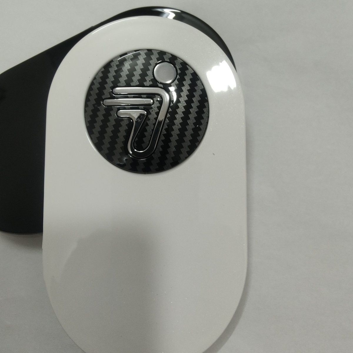 高品质九号电动车Q80CQ85C前小面板壳小盖板小飞人车标前面板