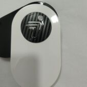 高品质九号电动车Q80CQ85C前小面板壳小盖板小飞人车标前面板