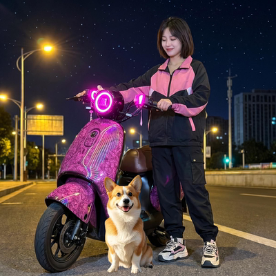 九号Q系爆裂纹车壳全套