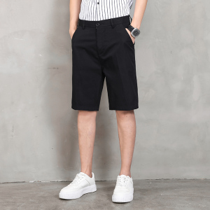 夏季薄款西裤短裤男士高级感宽松直筒裤休闲裤5五分西裤D60-P28,男装西裤,电商A318