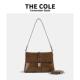 THE COLE小公文包时尚 腋下中古风高级质感植鞣皮手提上班斜挎女包