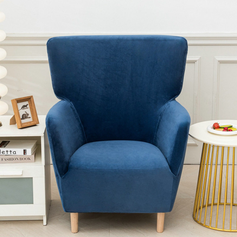 天鹅毛绒奥卡珊靠背椅子套 休闲单人全包弹力沙发椅套罩,居家布艺,椅套/椅垫,淘宝优惠券,粉丝福利购,淘宝优惠卷