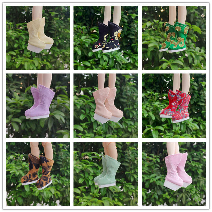 丽佳古装鞋子可儿娃娃