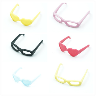 可儿娃娃配件 眼镜框 叶罗丽兵人 小布 桃子 OB BJD 丽芙娃娃可用