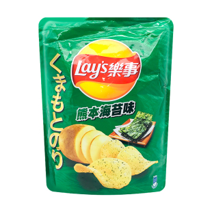 中国台湾 很大一包 临期 乐事波乐香烤鸡汁味海苔味薯片580g