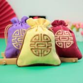 香包香囊空袋子刺绣束口小抽袋佛珠手串袋文玩袋锦囊小锦袋礼品袋