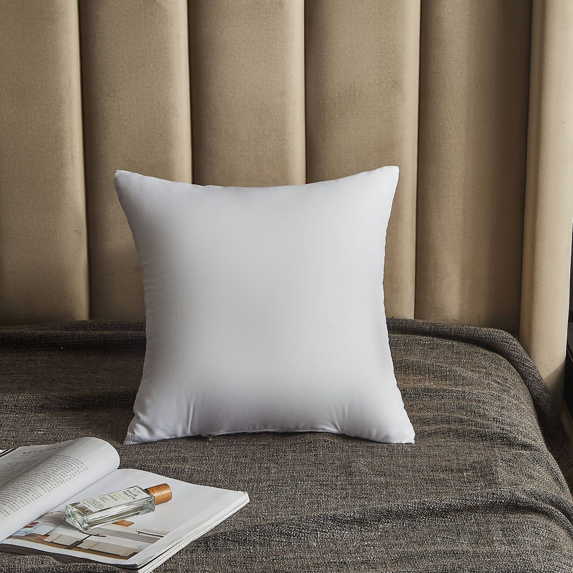 简约现代沙发卧室磨毛布pp棉枕芯磨毛布抱枕枕芯 家居靠垫靠枕芯