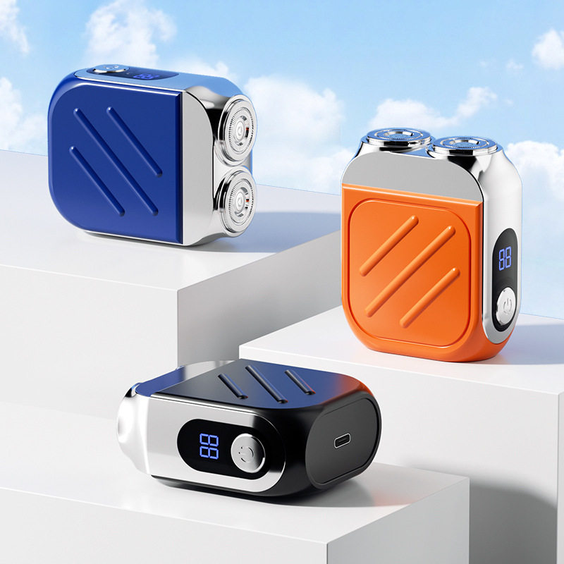 迷你电动剃须刀跨境便携旅行男士电动小钢炮刮胡子剃须充电刮胡刀,个人护理/保健/按摩器材,剃须刀,淘宝优惠券,粉丝福利购,淘宝优惠卷