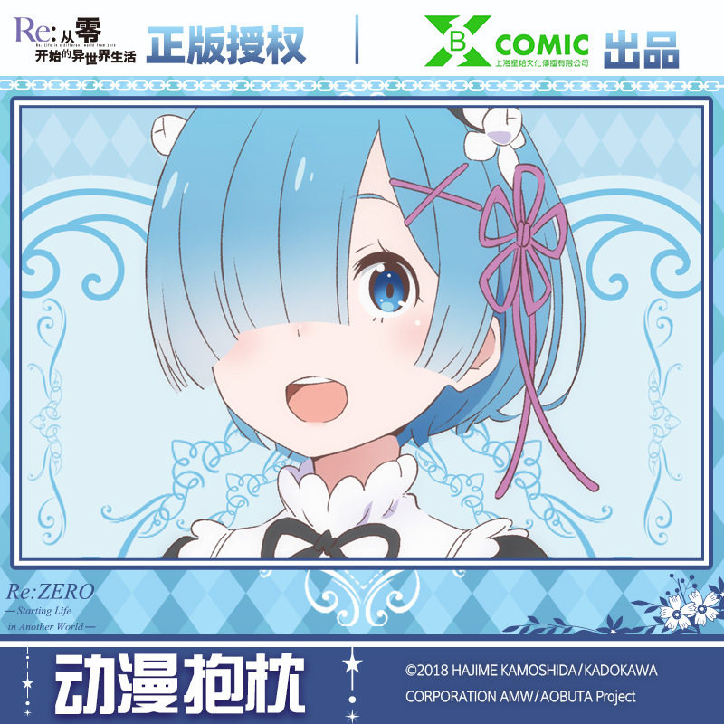 星柏从零开始的异世界生活等身抱枕套蕾姆艾米莉亚高密度缎面款,居家布艺,抱枕被,淘宝优惠券,粉丝福利购,淘宝优惠卷