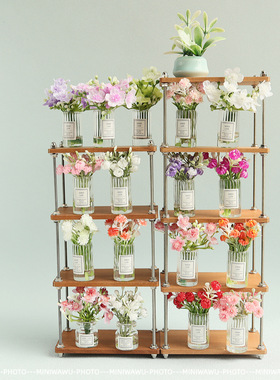 植物仿真花微缩食玩场景布置