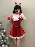 Дядя Лу: Dingdang Hope *Рождественская женская одежда чистая и сексуальная костюма для горничной, сексуальная костюм