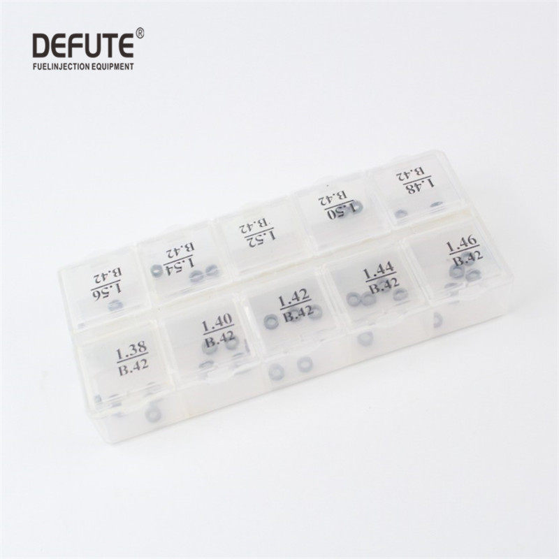 B42(1.10-1.70) 尺寸调整垫片压力调整垫片一盒50个共轨喷油器