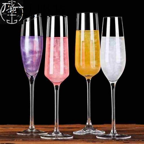 Household glass champagne glass red wine glass goblet红酒杯